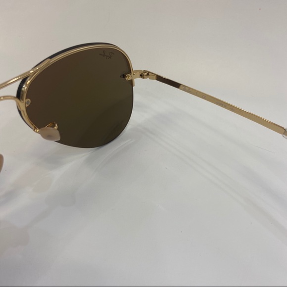 Rayban Aviators Rose Gold - Picture 4 of 5